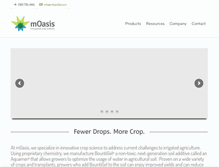 Tablet Screenshot of moasisgel.com